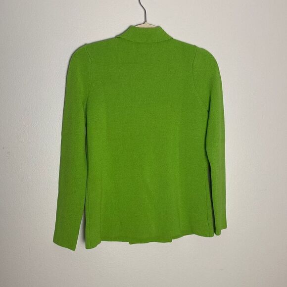 Vintage Double Breasted Collared Sweater Rhinestone Buttos - Picture 5 of 11